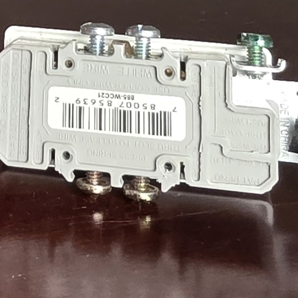 White Electrical Outlet - Picture 2 of 2